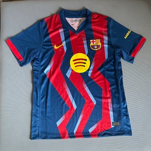 2025-26 Barcelona Away Jerseys - Fan Edition view 6