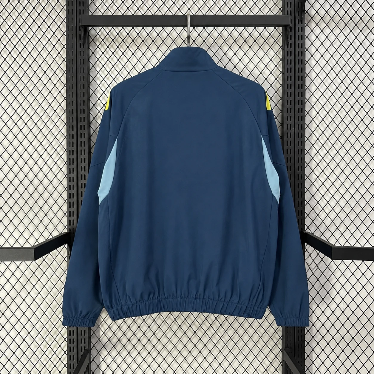 2025-26 Cougars Blue Training Waterproof Windbreaker view 2