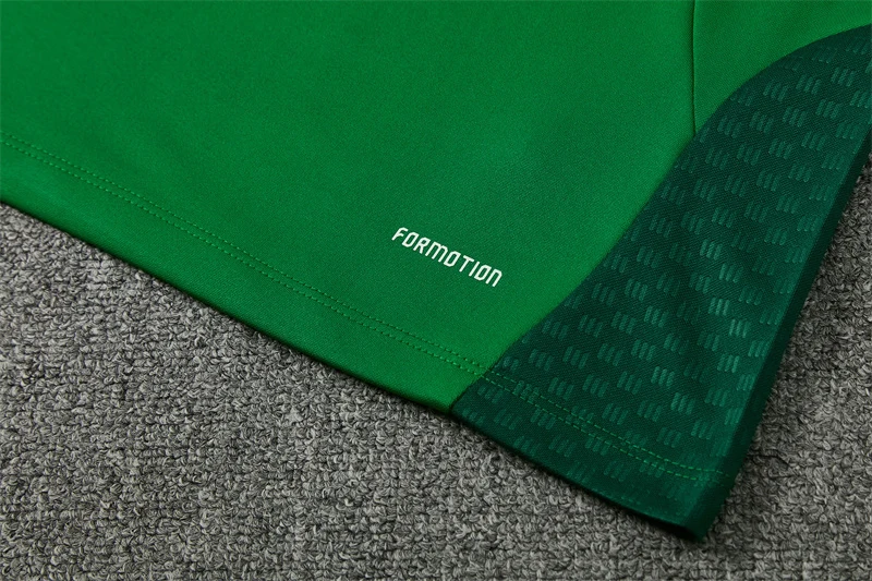 2026-27 Algeria Green Half-Zip Training Jersey view 8