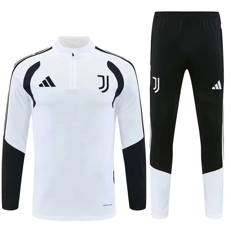 2026-27 Juventus Light Blue Half-Zip Long-Sleeve Training Kit view 21