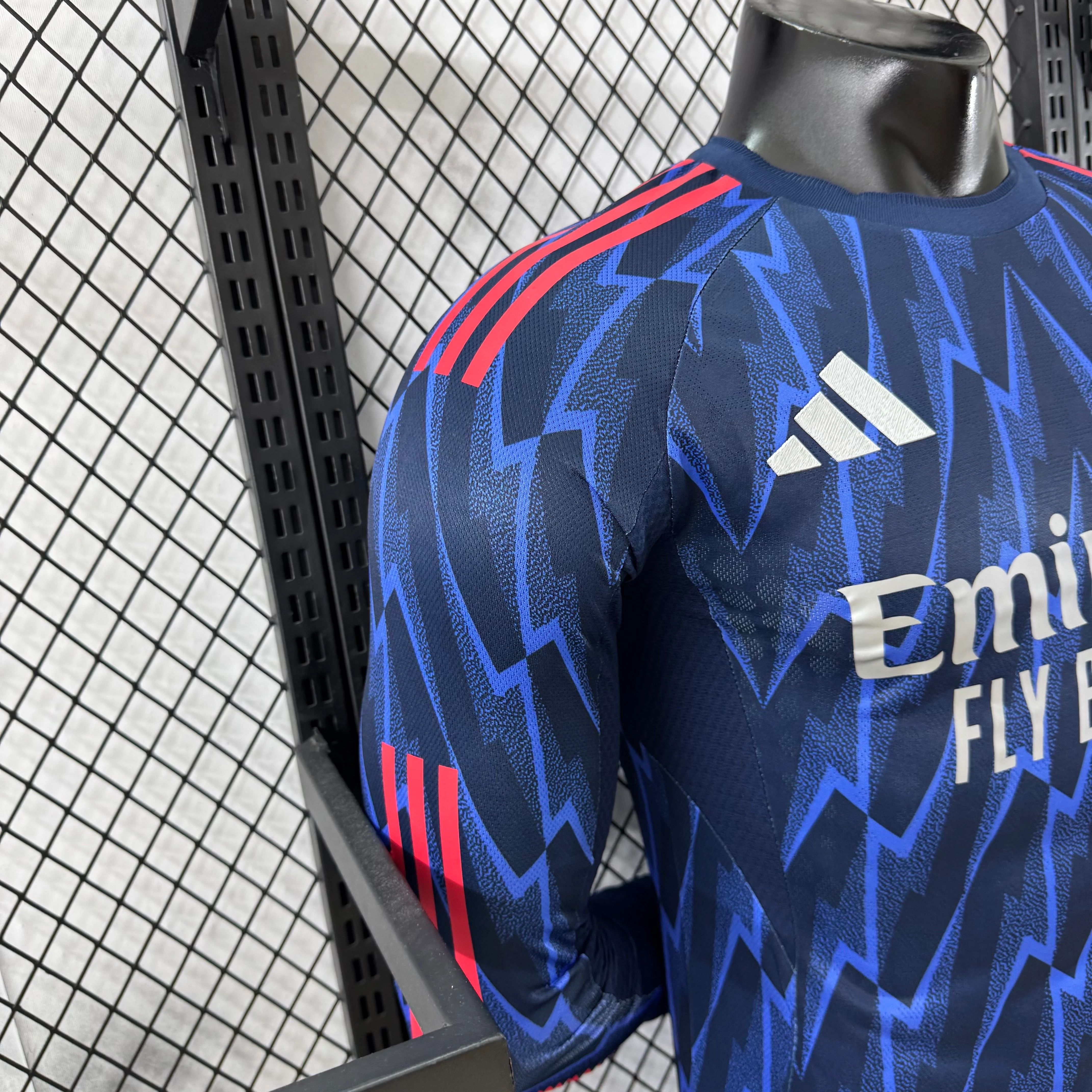 2025-26 Arsenal Away Long-Sleeve Jersey – Player Version view 8