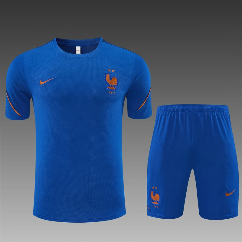 2026-27 France Blue Short-Sleeve Training Jersey view 3