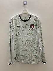 2025-26 Portugal Away Long Sleeve Jersey - Fan Edition view 3