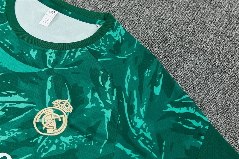 2026-27 Real Madrid Green Short-Sleeve Training Jersey view 7