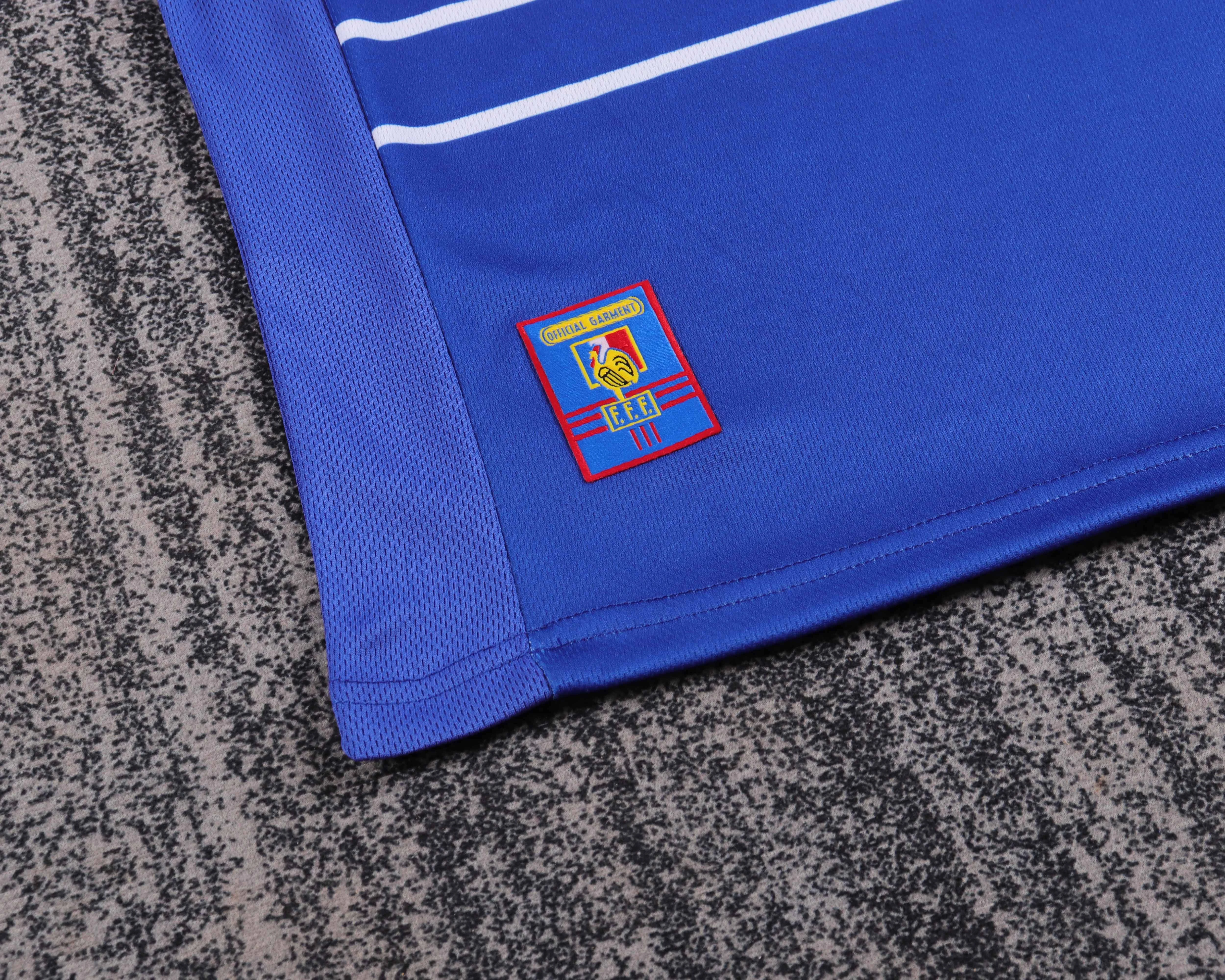 1998 France Home Retro Shirt - Kids Sizes view 10