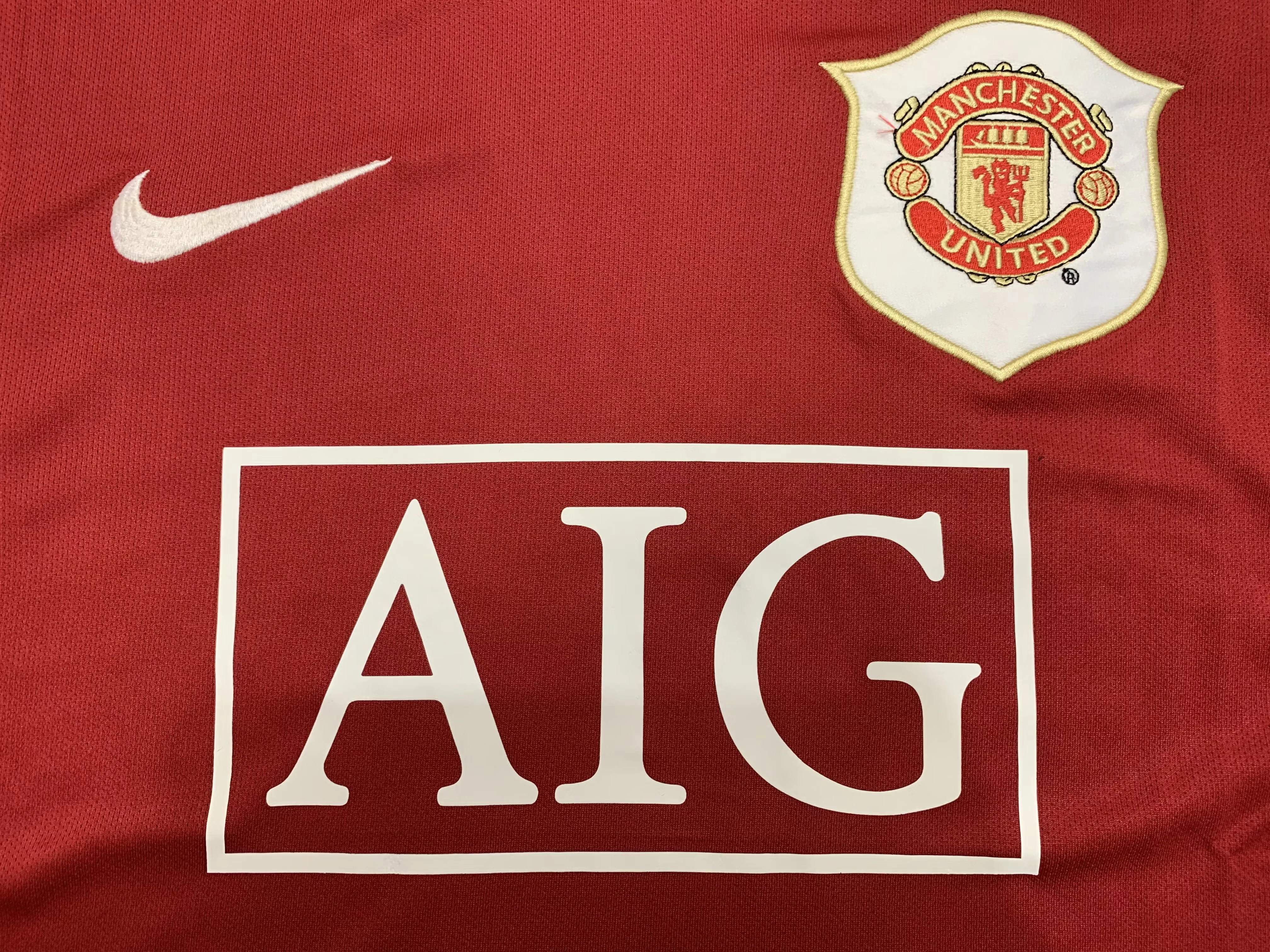 2006-07 Manchester United Home Retro Jersey view 3