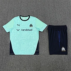 2025-26 Marseille Blue Short Sleeve Training Jersey view 14