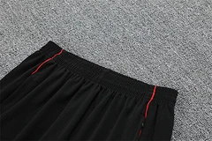 2025-26 Manchester United Red and Black Half-Pull Training Jersey view 6