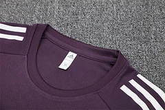 2025-26 Manchester United purple short-sleeved training shirt view 17
