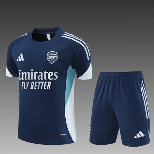 2025-26 Arsenal Royal Blue Short Sleeve Training Jersey