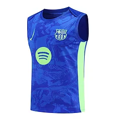 2025-26 Barcelona vest training jersey view 3