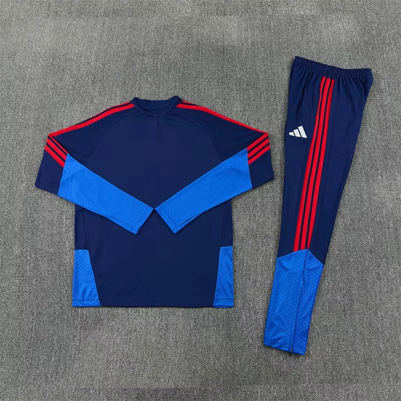 2026-27 Lyon Royal Blue Half-Zip Training Jersey view 18