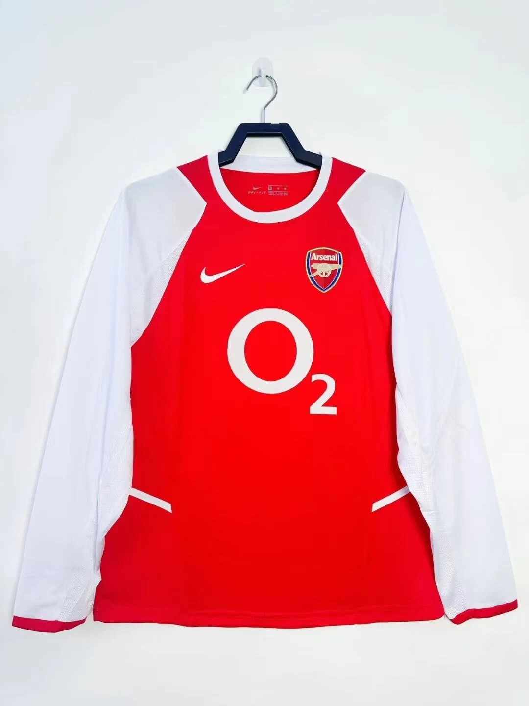2002-03 Arsenal Home Long Sleeve Retro Shirt