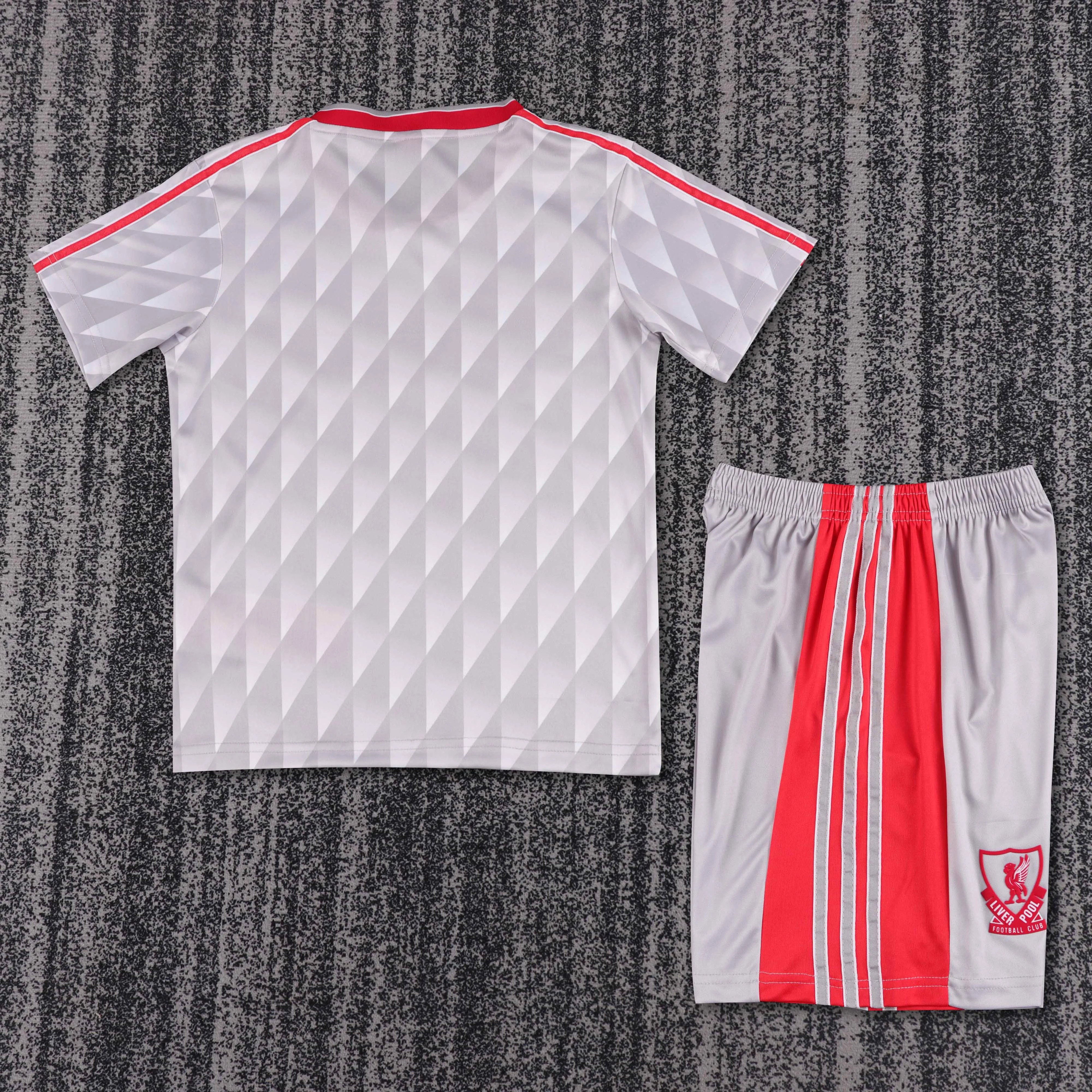 1989-91 Liverpool Away Retro Shirt - Kids Sizes view 2