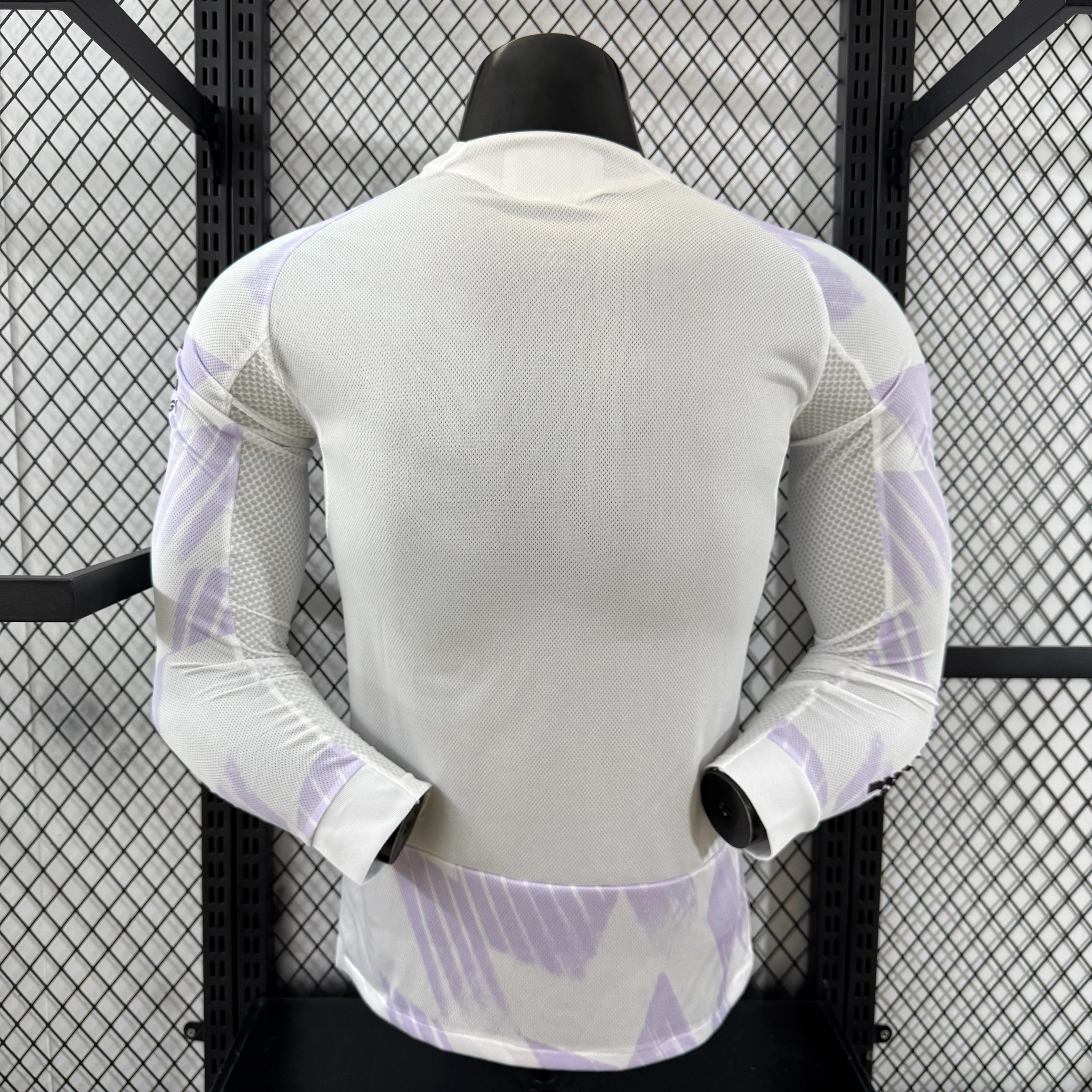 2025-26 Manchester City Away Long-Sleeve Jersey – Player Version view 2