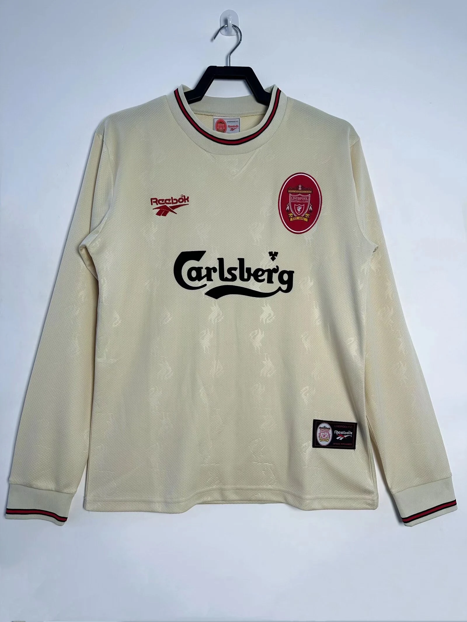 1996-97 Liverpool Away Long Sleeve Retro Shirt