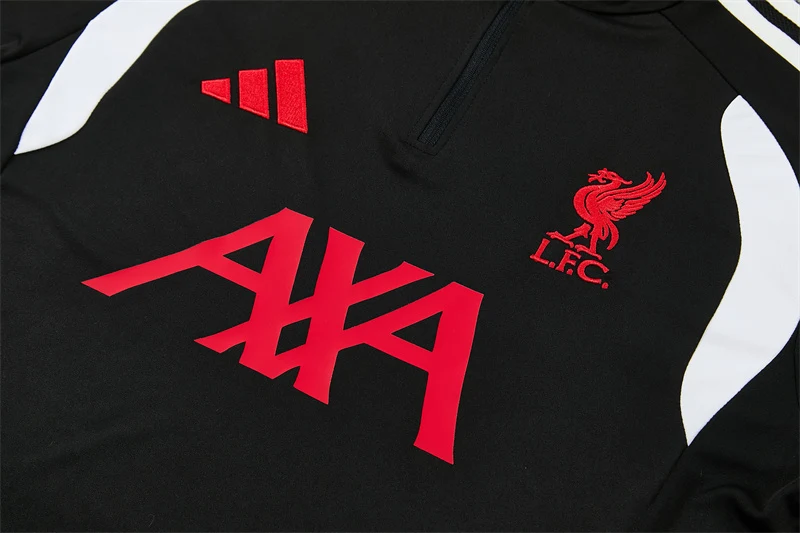 2026-27 Liverpool Black Half-Zip Training Jersey view 11