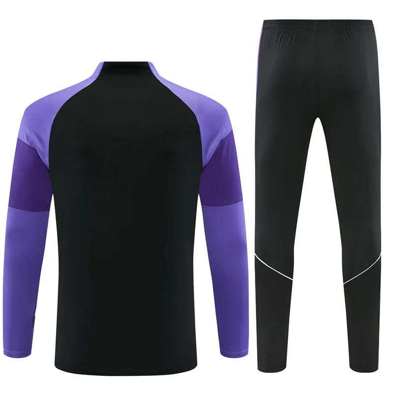 2026-27 Tottenham Hotspur Black Half-Zip Training Kit view 18