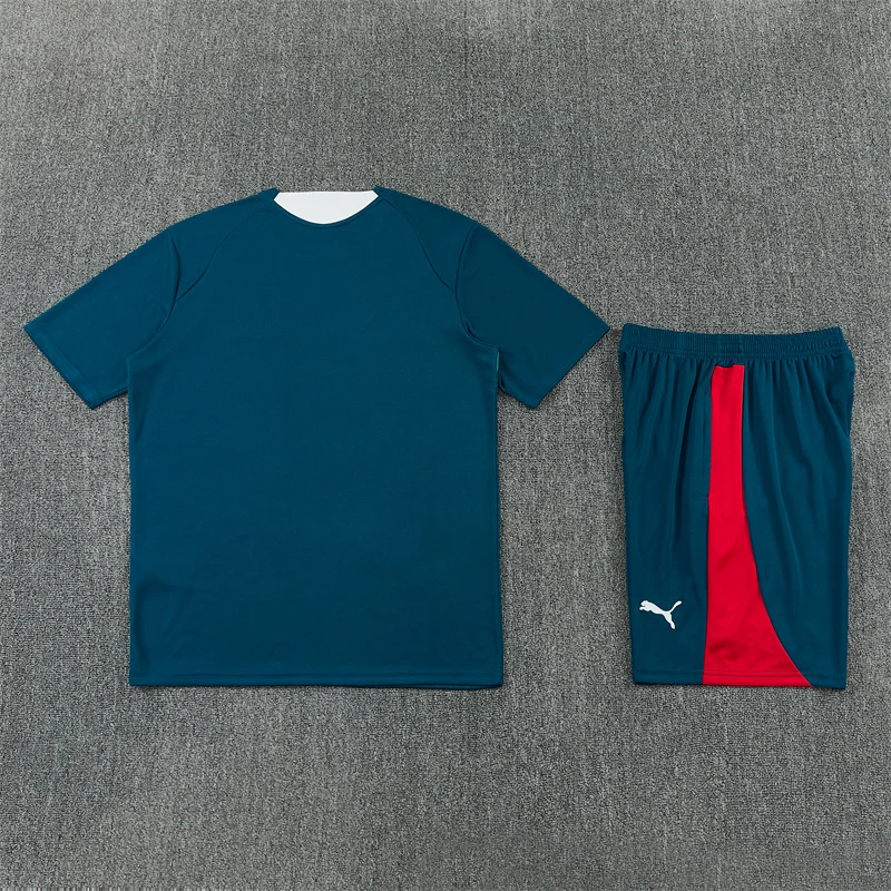 2026-27 Portugal Team Dark Green Short-Sleeve Training Jersey view 13