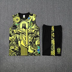 2025-26 Brazil vest training jersey view 25