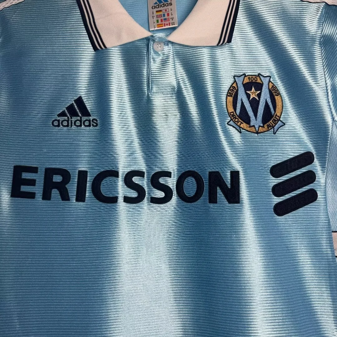 1998-99 Marseille Away Retro Jersey view 6