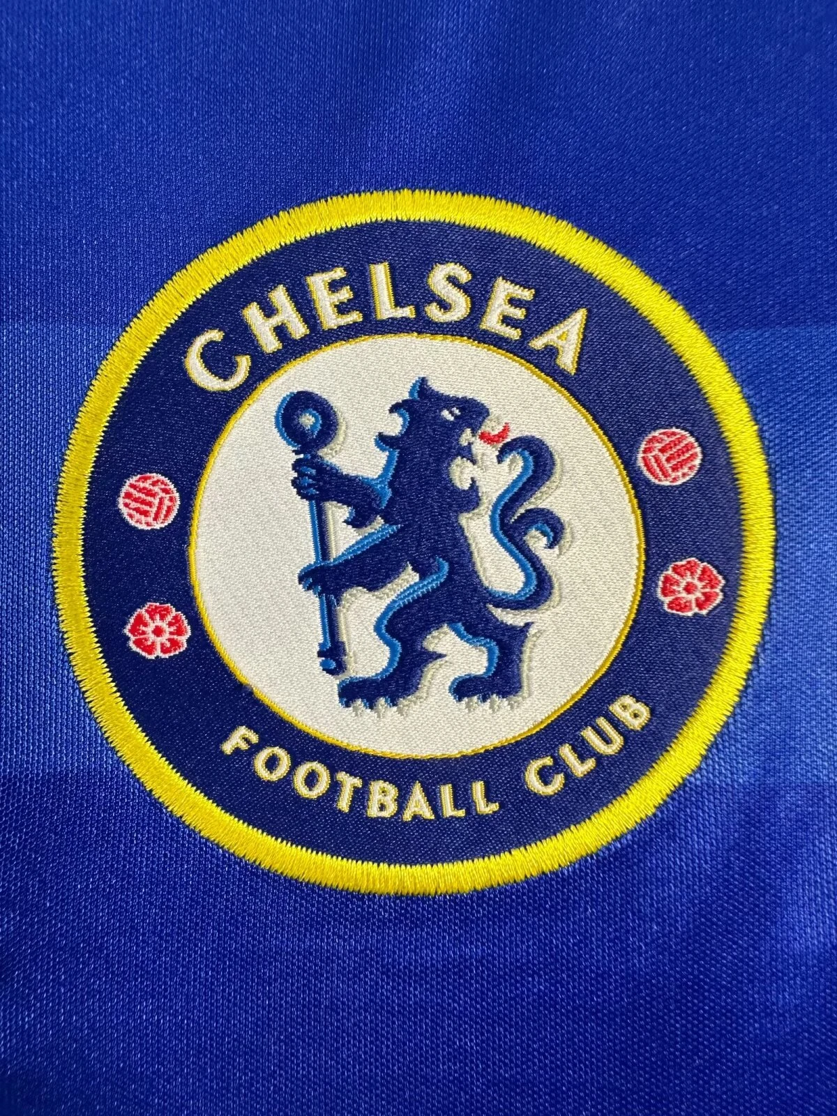 2011-12 Chelsea Home Long Sleeve Retro Shirt view 3