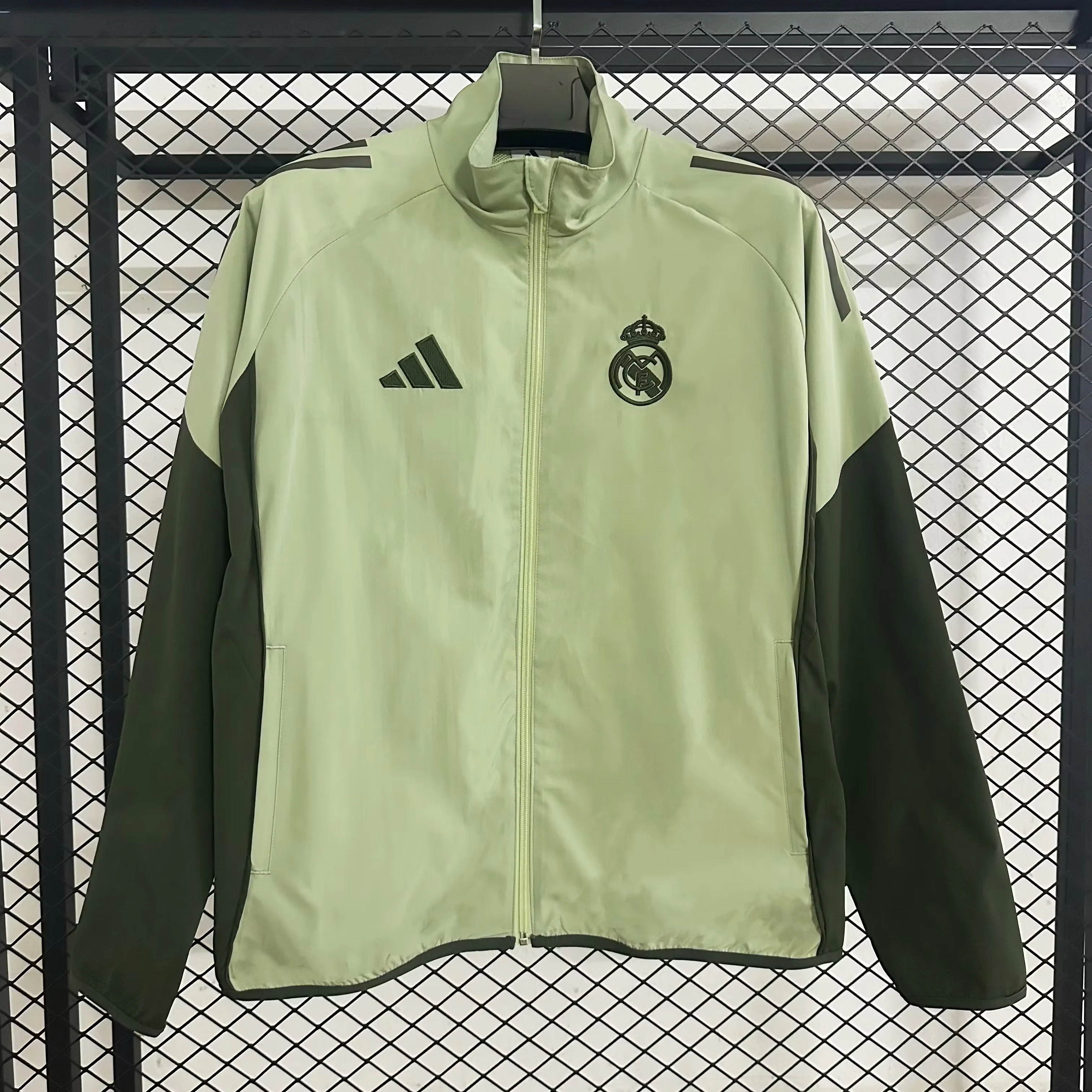 2025-26 Real Madrid Waterproof Training Windbreaker