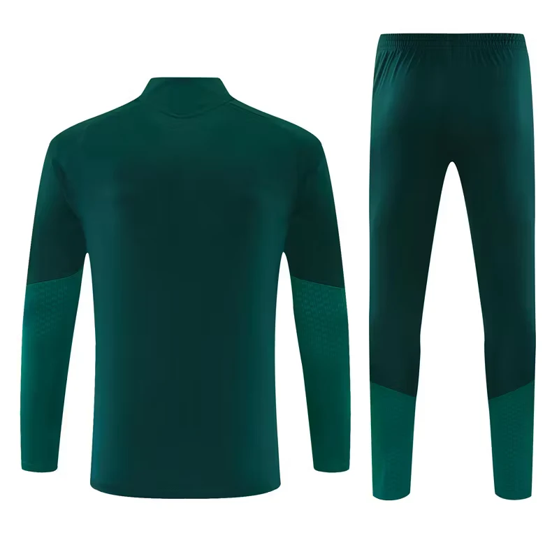 2026-27 Real Madrid Dark Green Half-Zip Training Jersey view 16
