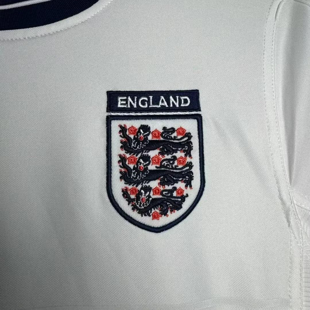 1999-01 England Home Retro Shirt view 6