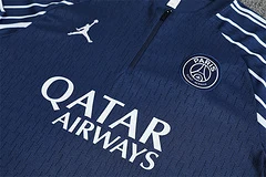 2025-26 Paris Royal Blue [Champions League Edition] Half-Drawn Training Jersey view 12