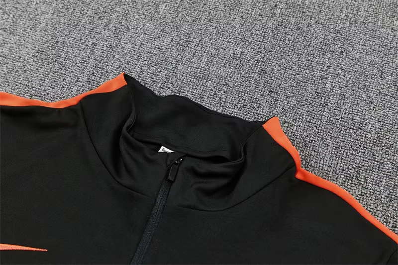 2026-27 Netherlands Royal Black Half-Zip Training Jersey view 4