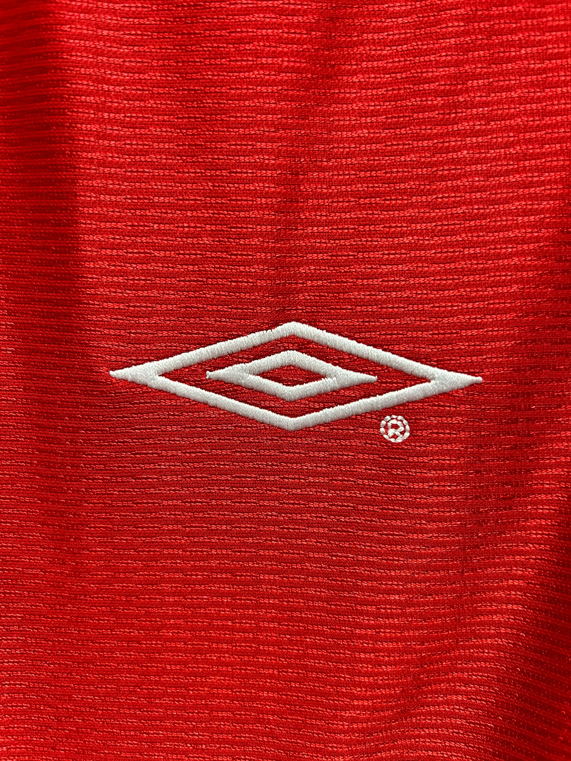 2000-02 Manchester United Home Retro Jersey view 5