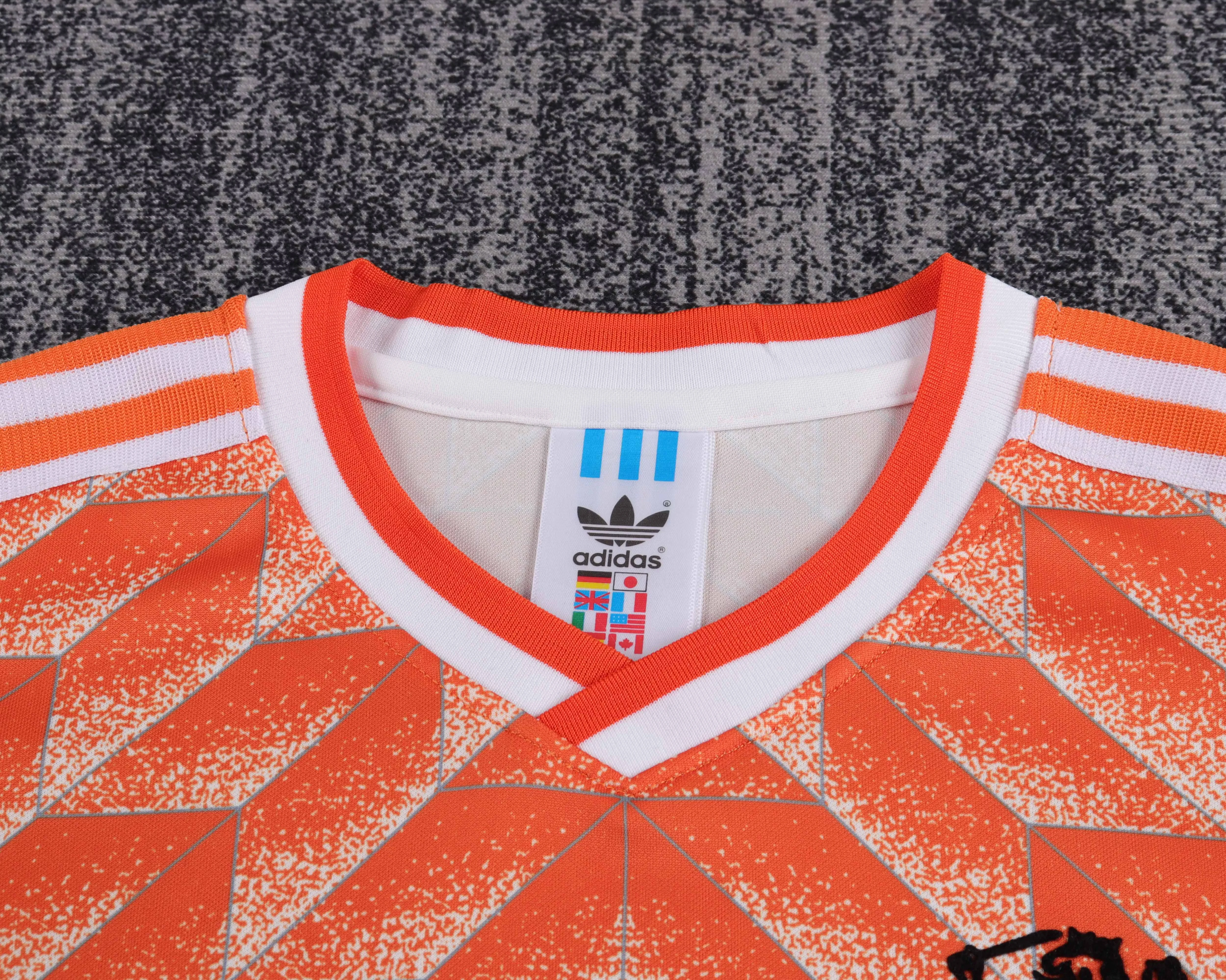 1988 Netherlands Home Retro Shirt - Kids Sizes view 8