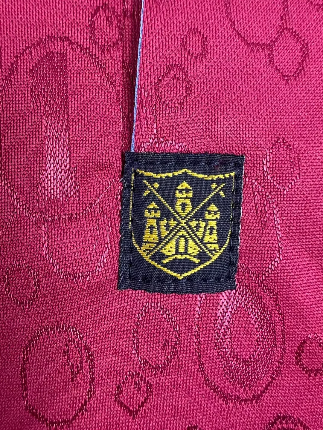 1995-97 West Ham United Home Retro Shirt view 8