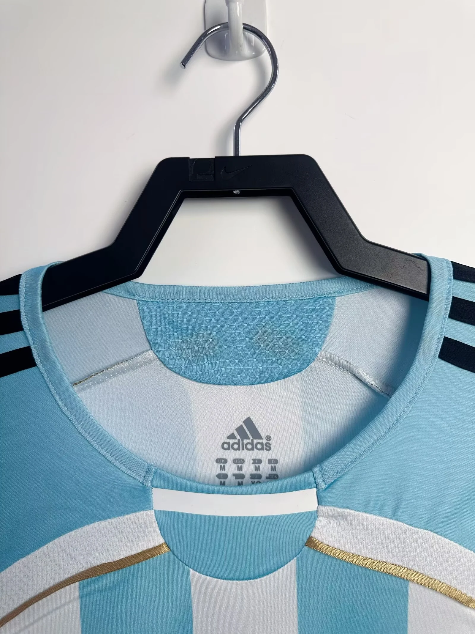 2006-07 Argentina Home Long Retro Jersey view 9