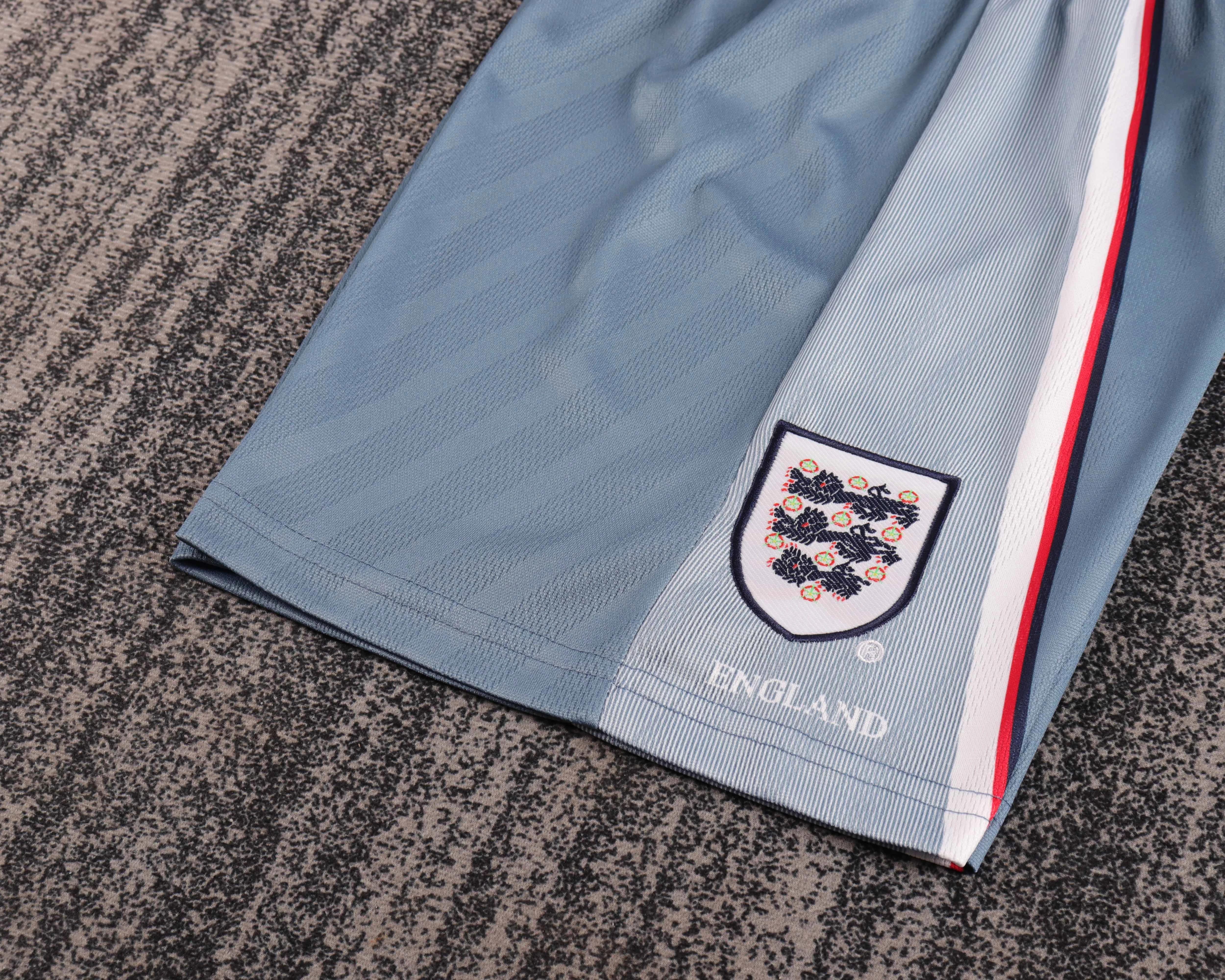 1996 England Away Retro Shirt - Kids Sizes view 5