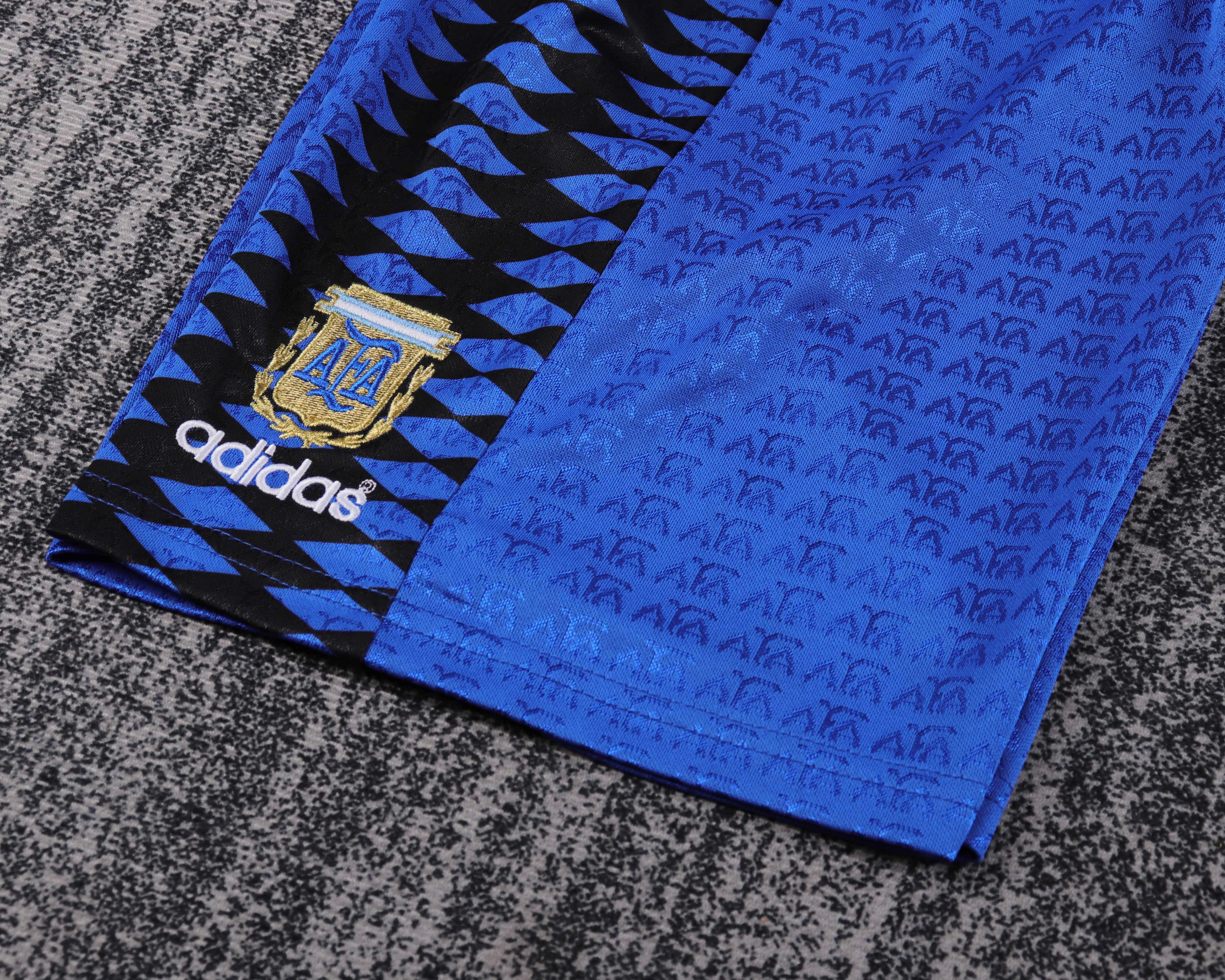 1994 Argentina Away Retro Shirt - Kids Sizes view 5