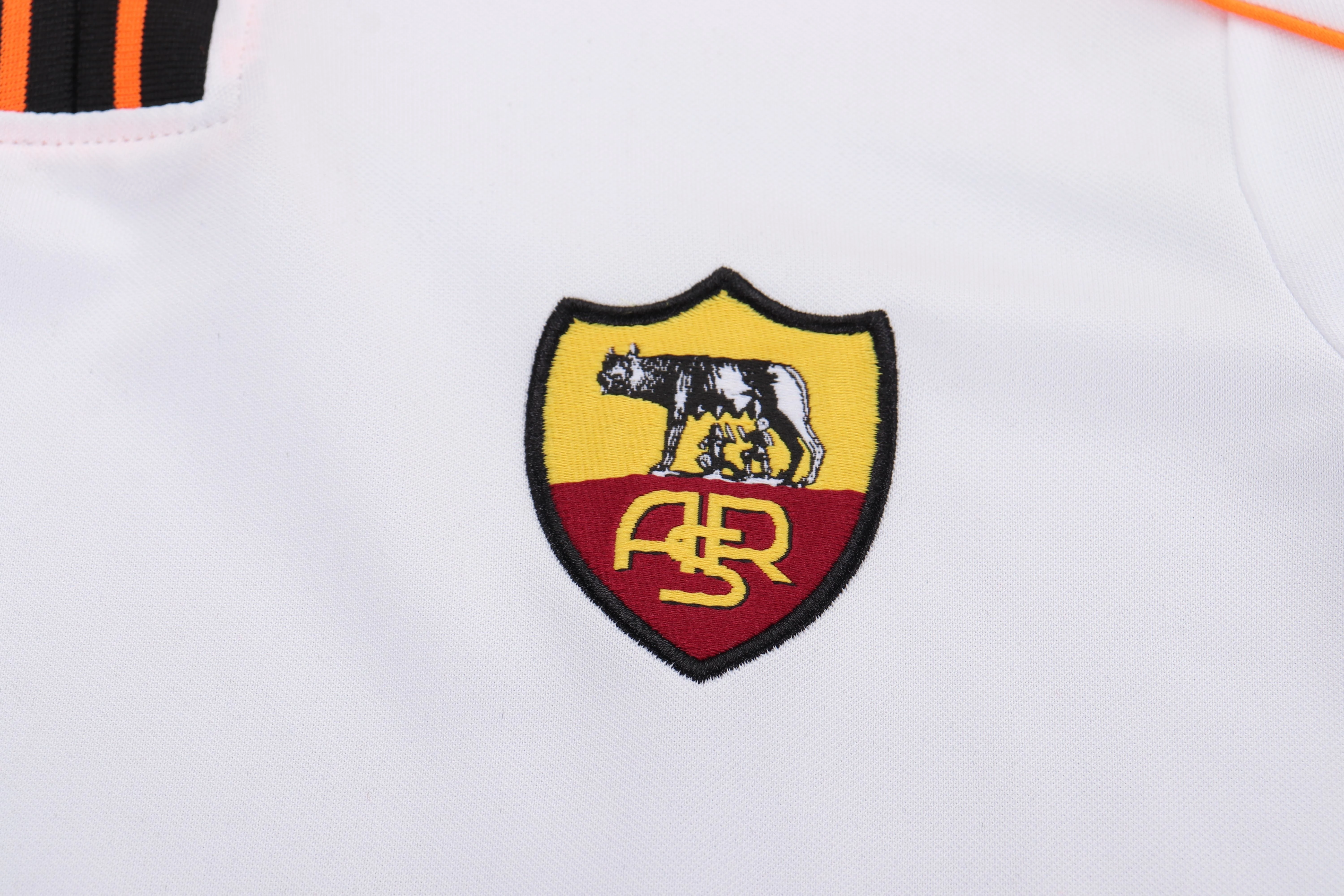 1998-99 Roma Away Retro Jersey - Children's Size view 4