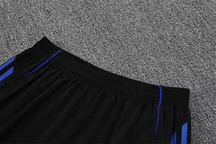 2025-26 Real Madrid Black Blue Short Sleeve Training Jersey view 6