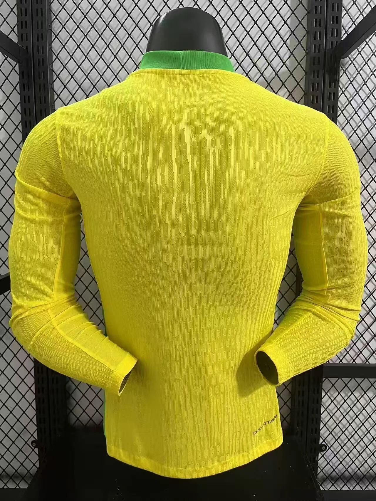2025-26 Brazil Home Long-Sleeve Jersey – Player Version view 2