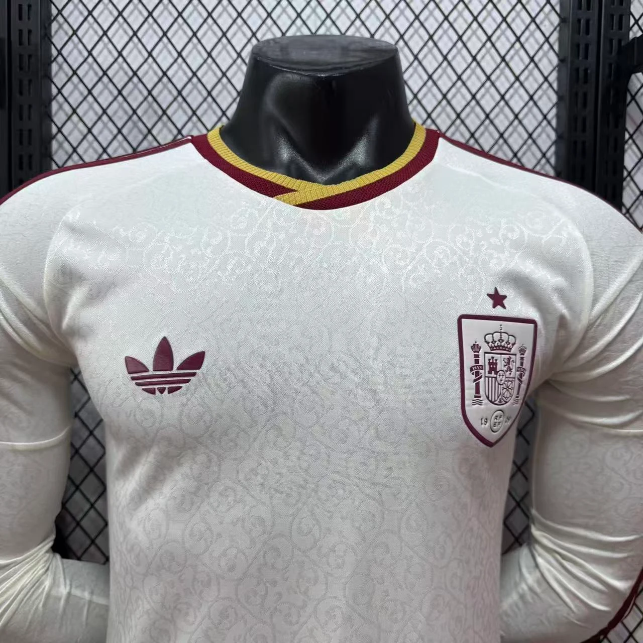 2026-27 Spain Away Long-Sleeve Jersey - Player Version view 3