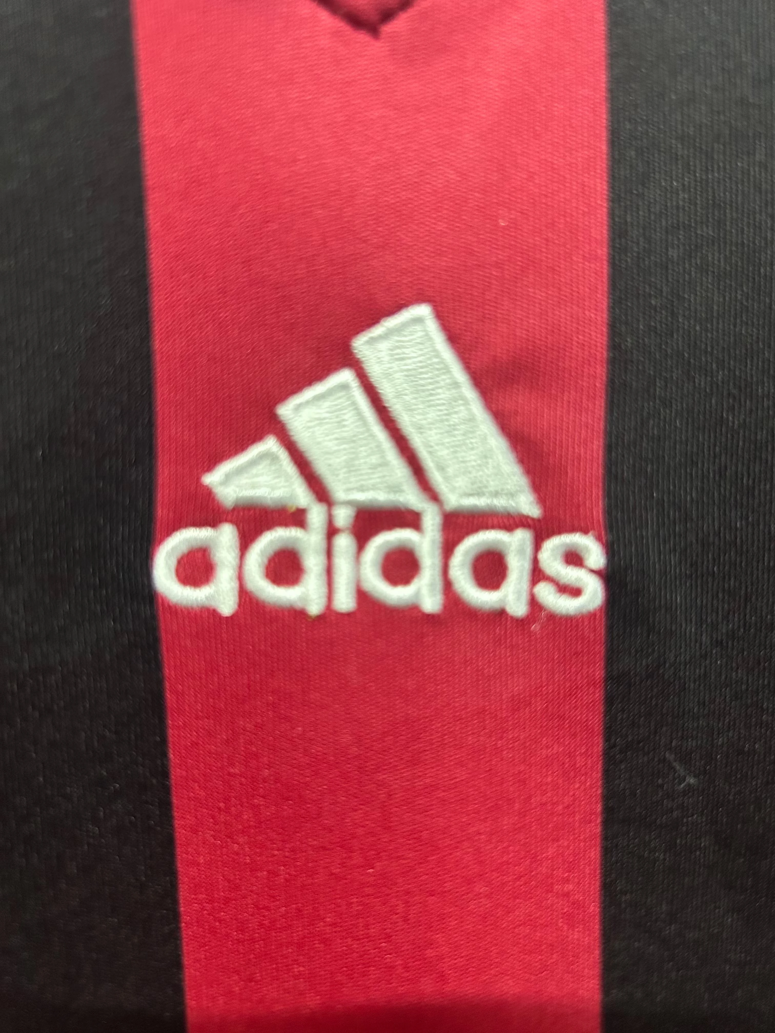 2009-10AC Home Long Sleeve Retro Jersey view 6