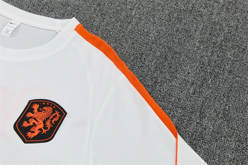 2026-27 Netherlands White Short-Sleeve Training Jersey view 12