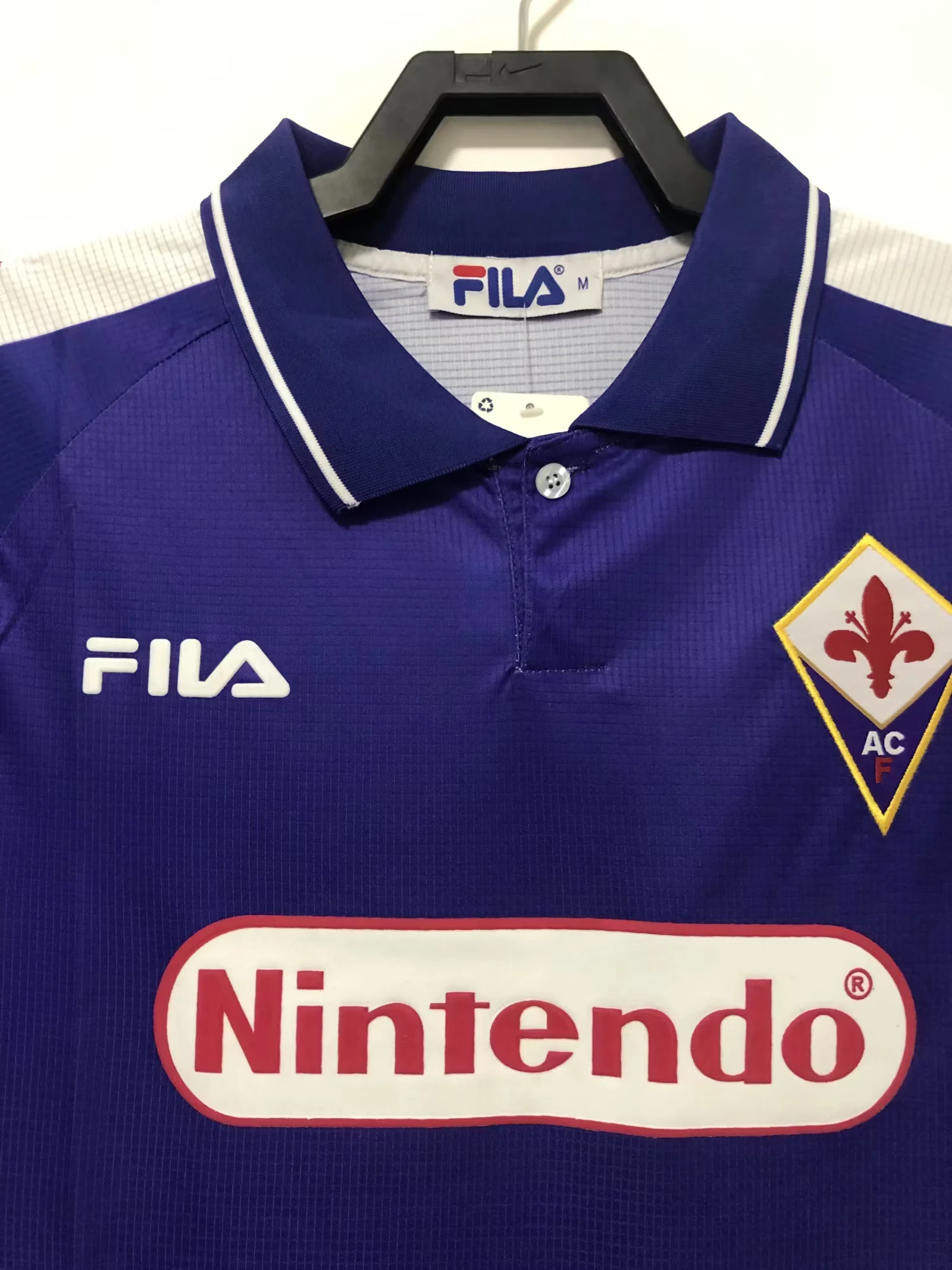 1998-99 Fiorentina home retro jersey view 8
