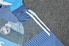 2025-26 Real Madrid camouflage half-pull training jersey view 10