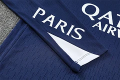 2025-26 Paris Saint-Germain Royal Blue Half-Dress Training Jersey view 11