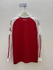 2025-26 Arsenal home long sleeve jersey. view 2