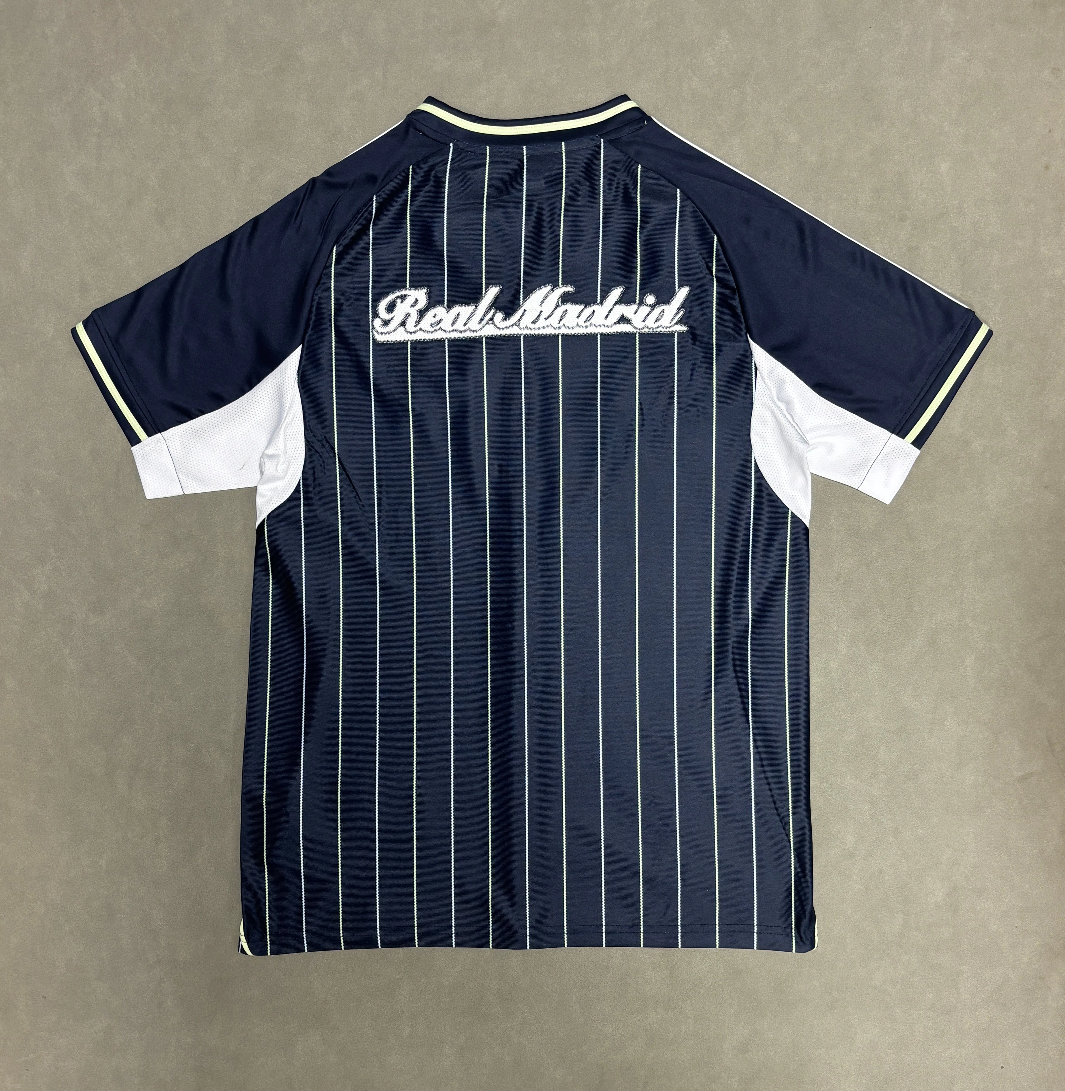 2025-26 Real Madrid Baseball Jersey view 2