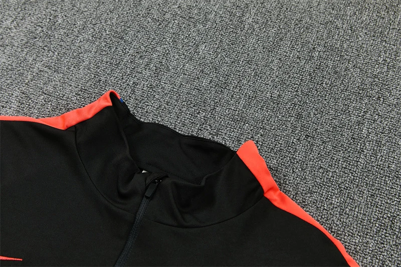 2026-27 Paris Black Half-Zip Training Jersey view 10
