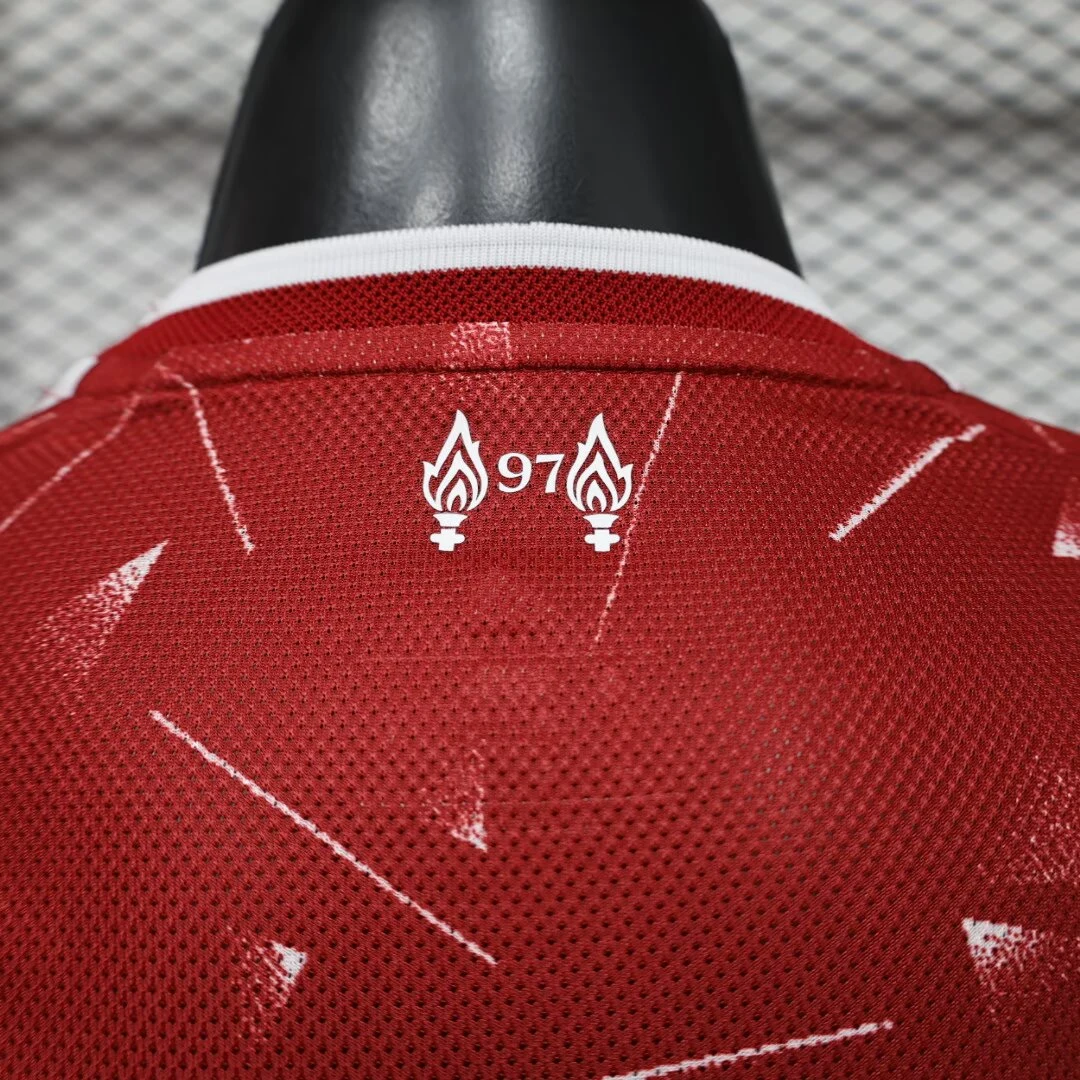 2026-27 Liverpool Home Long-Sleeve Jersey – Player Version view 4